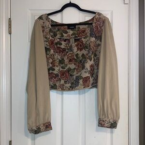 Cider Multicolor Floral Top
